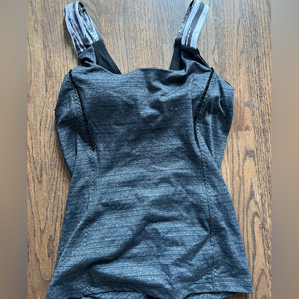 VMMA Workout Tank Gray with Black
